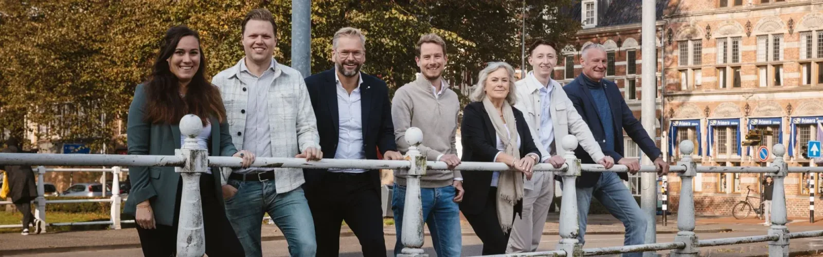Mannschaftsfoto von Lagro | Ebens makelaars & taxateurs