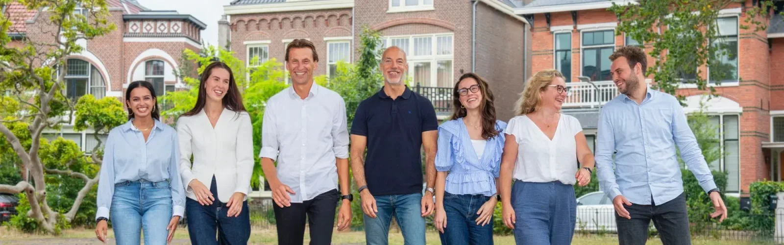 Team foto van Leef Makelaars