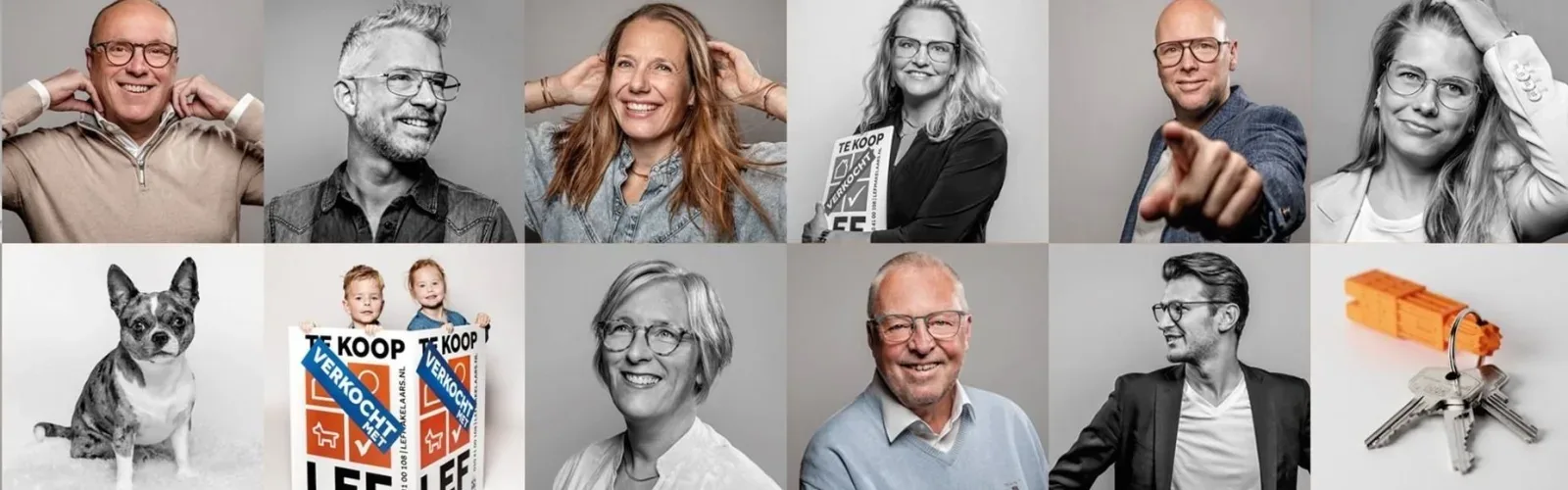 Mannschaftsfoto von LEF Makelaars & Taxateurs