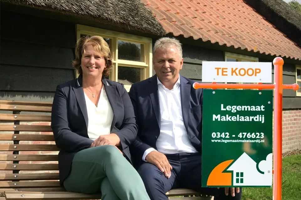 Team foto van Legemaat Makelaardij