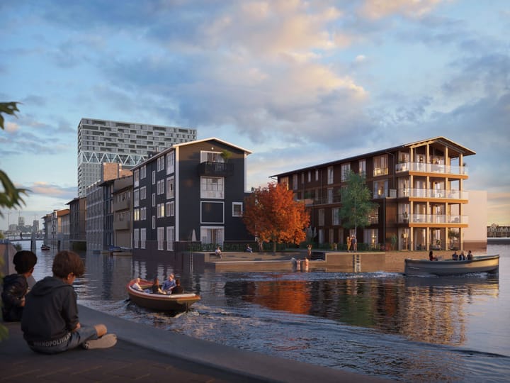 Libau-eiland 15 en Amsterdam foto