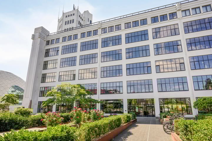 Lichttoren 130 in Eindhoven Foto