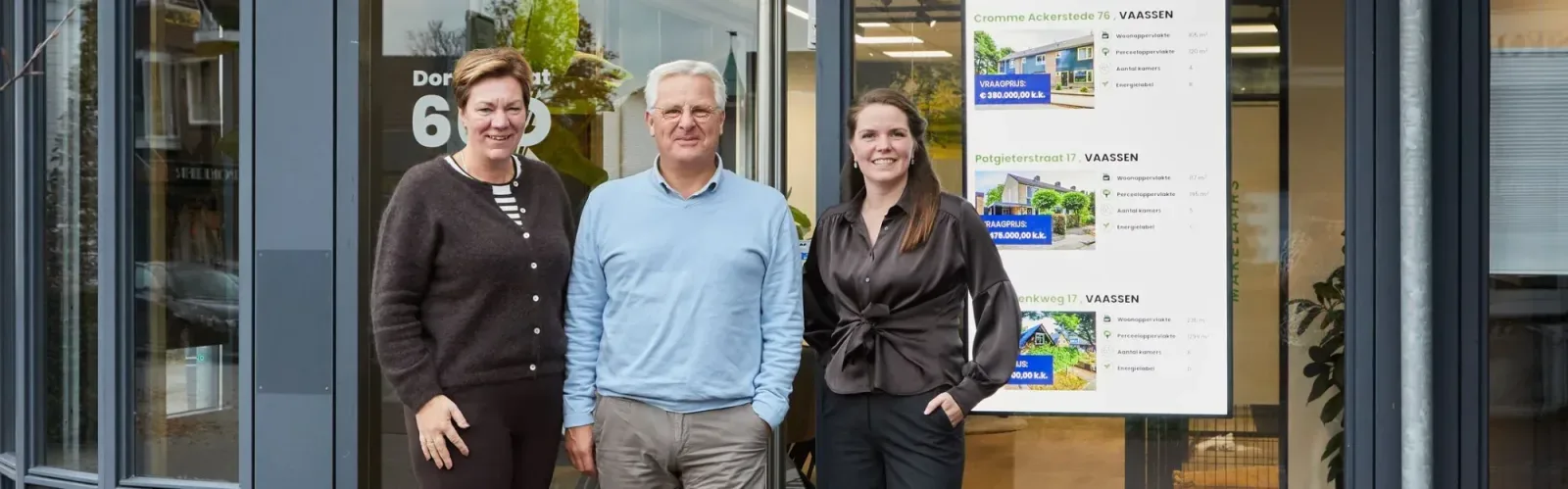 Mannschaftsfoto von Ligtenberg Makelaars