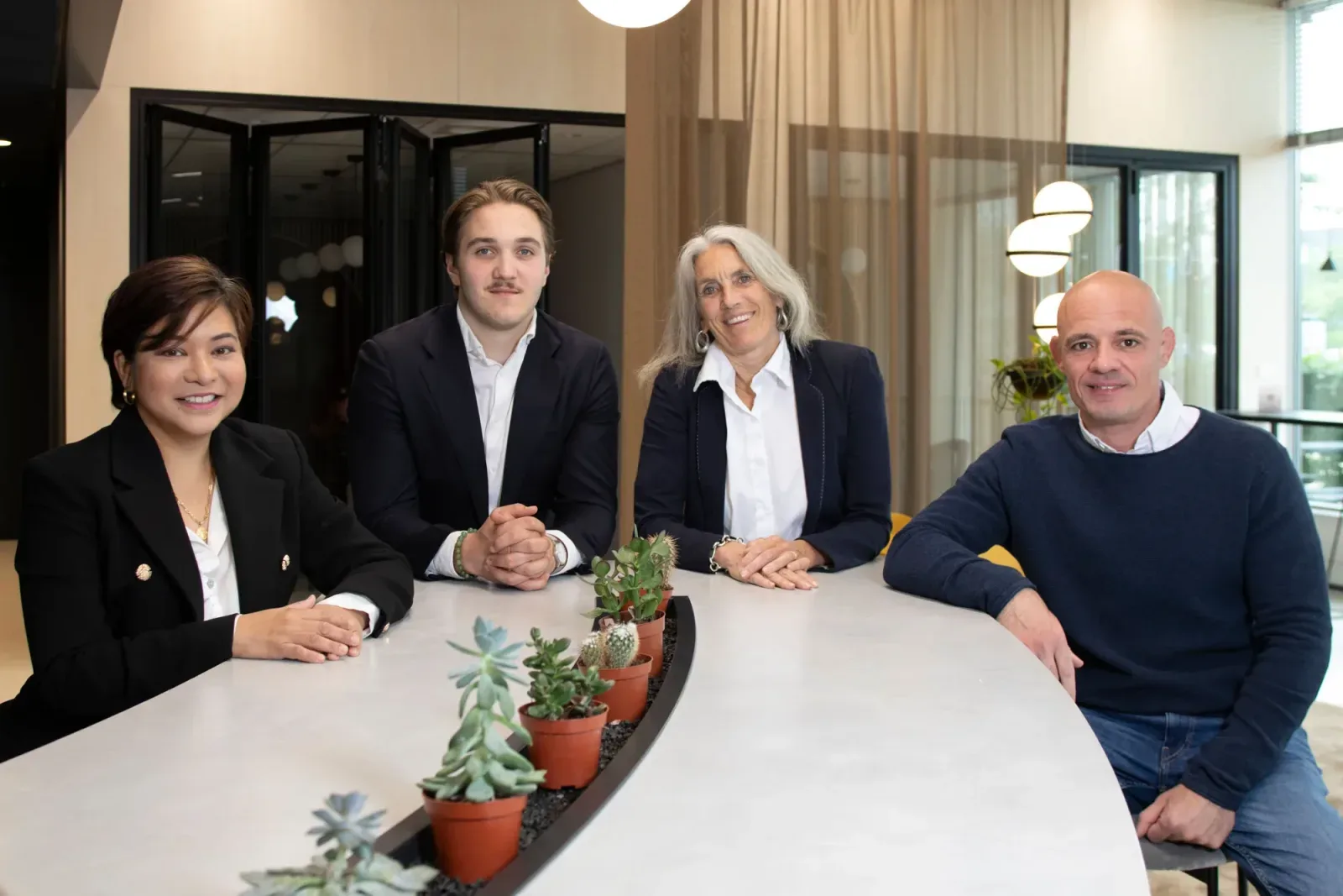 Team foto van LIVIN Makelaars