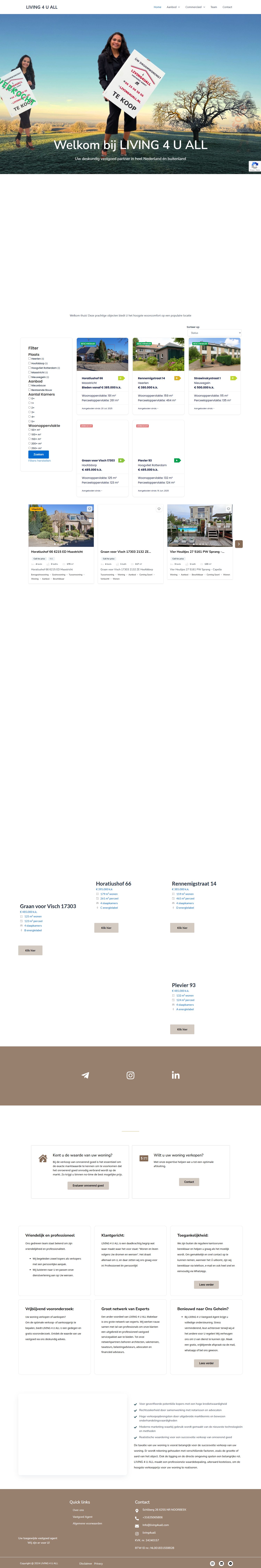 Foto del despacho LIVING 4 U ALL VASTGOED AGENT