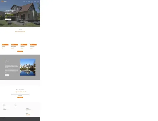 Screenshot of the website of www.lxryproperty.nl