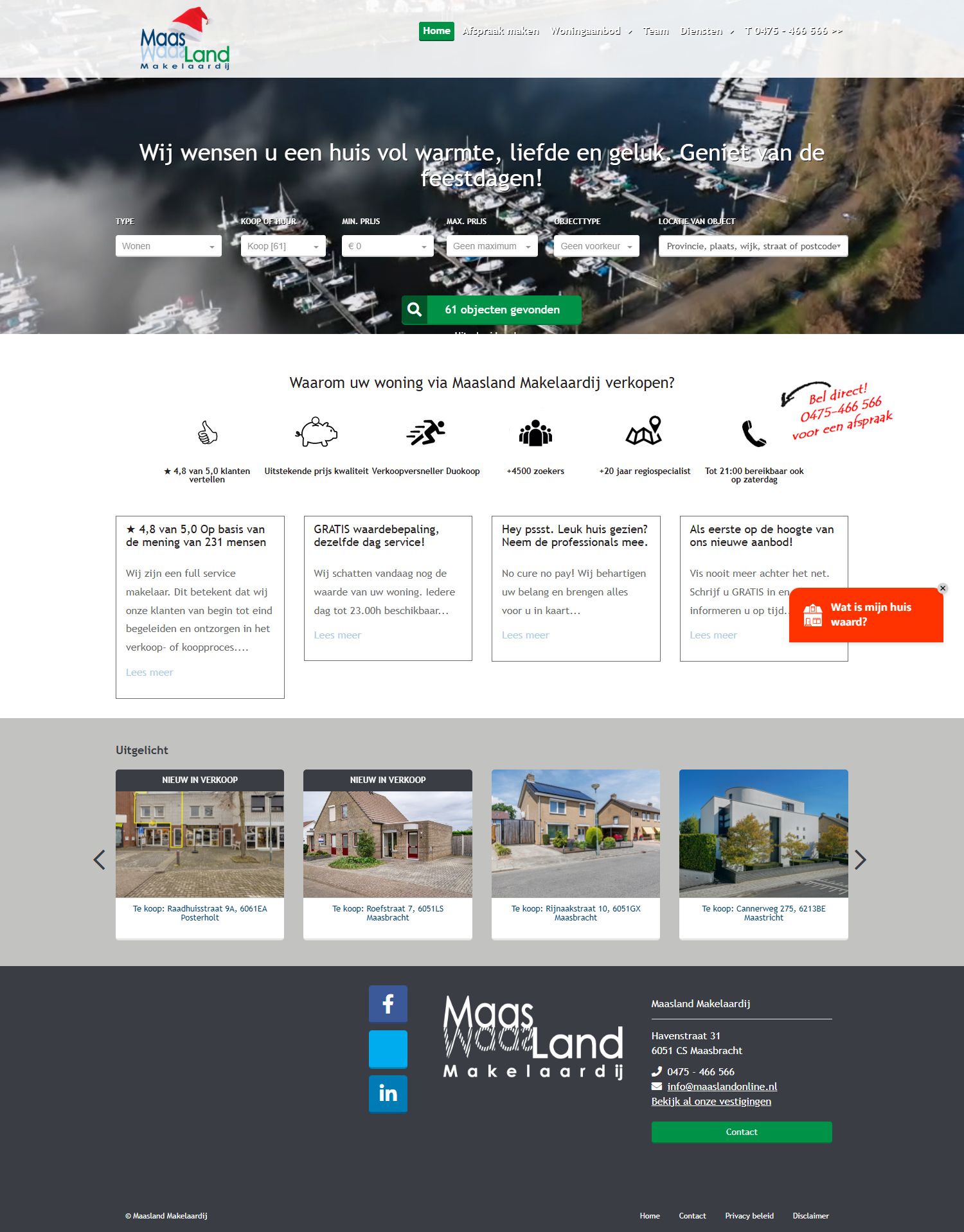 Foto del despacho Maasland Makelaardij