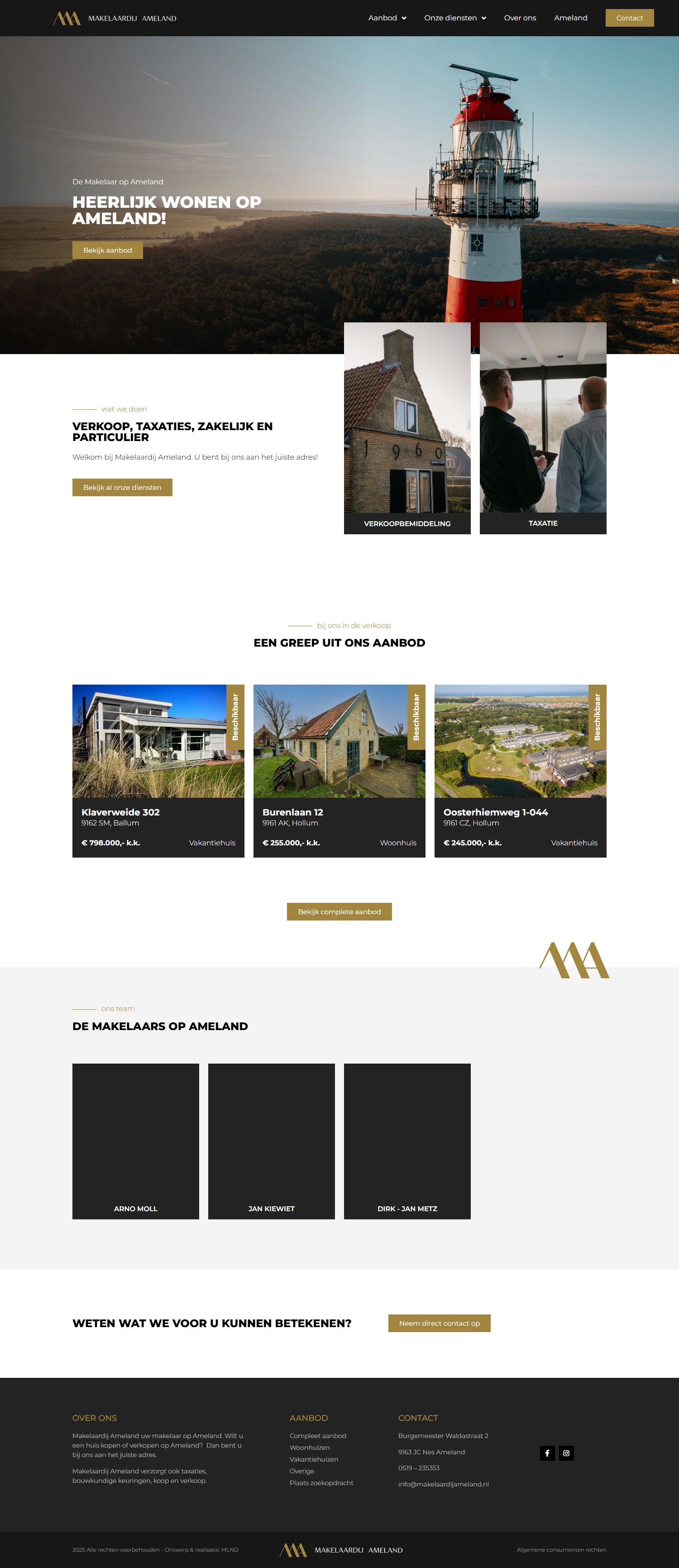 Photo du bureau de Makelaardij Ameland