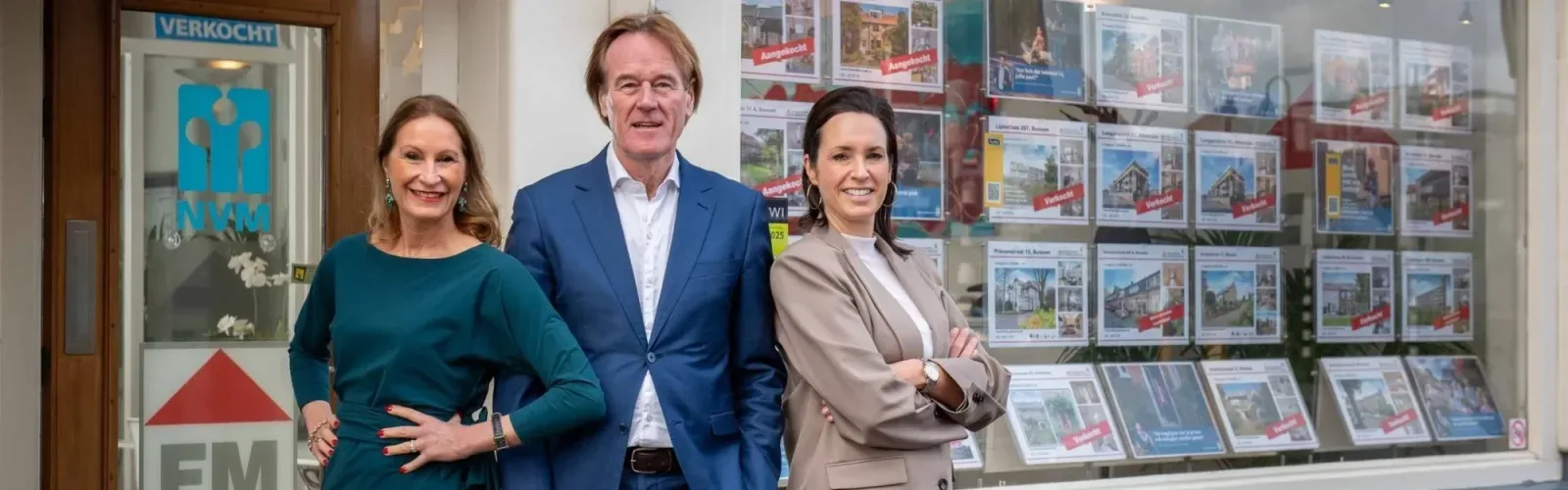Team foto van Makelaardij Floberg Bussum