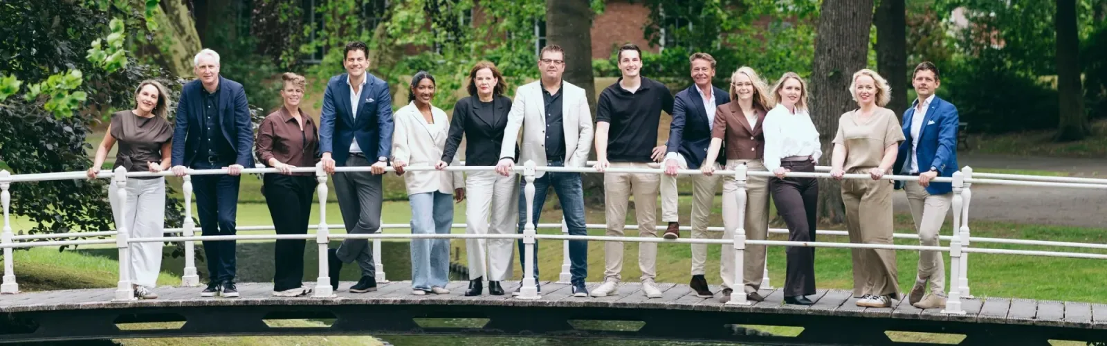 Team foto van Makelaardij Friesland | Qualis