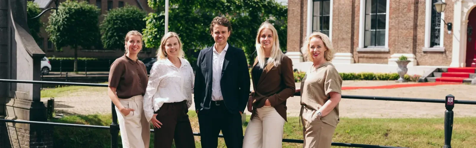 Team foto van Makelaardij Friesland | Qualis