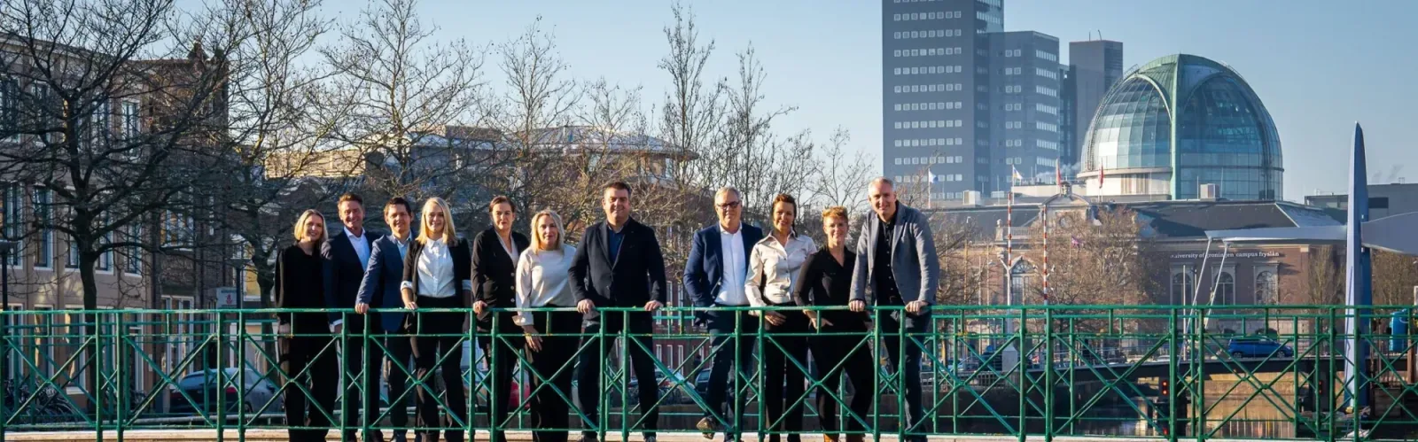 Team foto van Makelaardij Friesland | Qualis