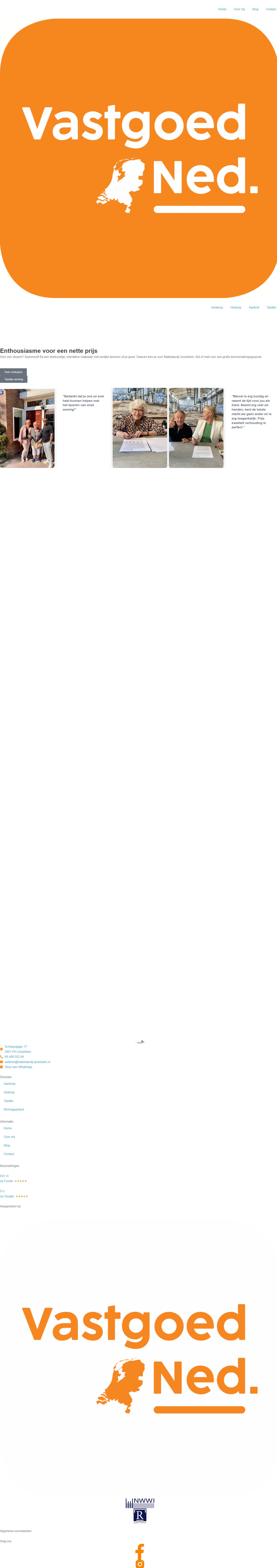 Screenshot der Website von www.makelaardij-ijsselstein.nl