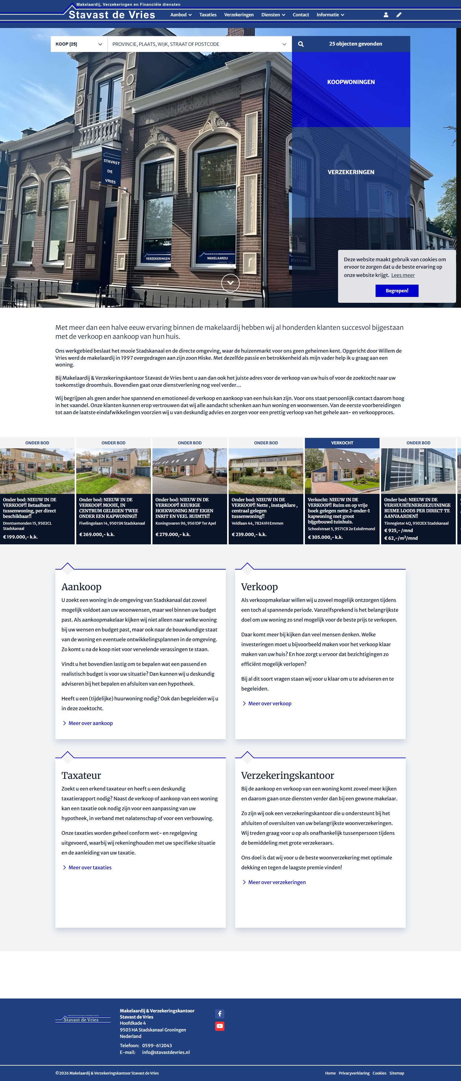 Foto del despacho de Makelaardij Stavast-de Vries BV