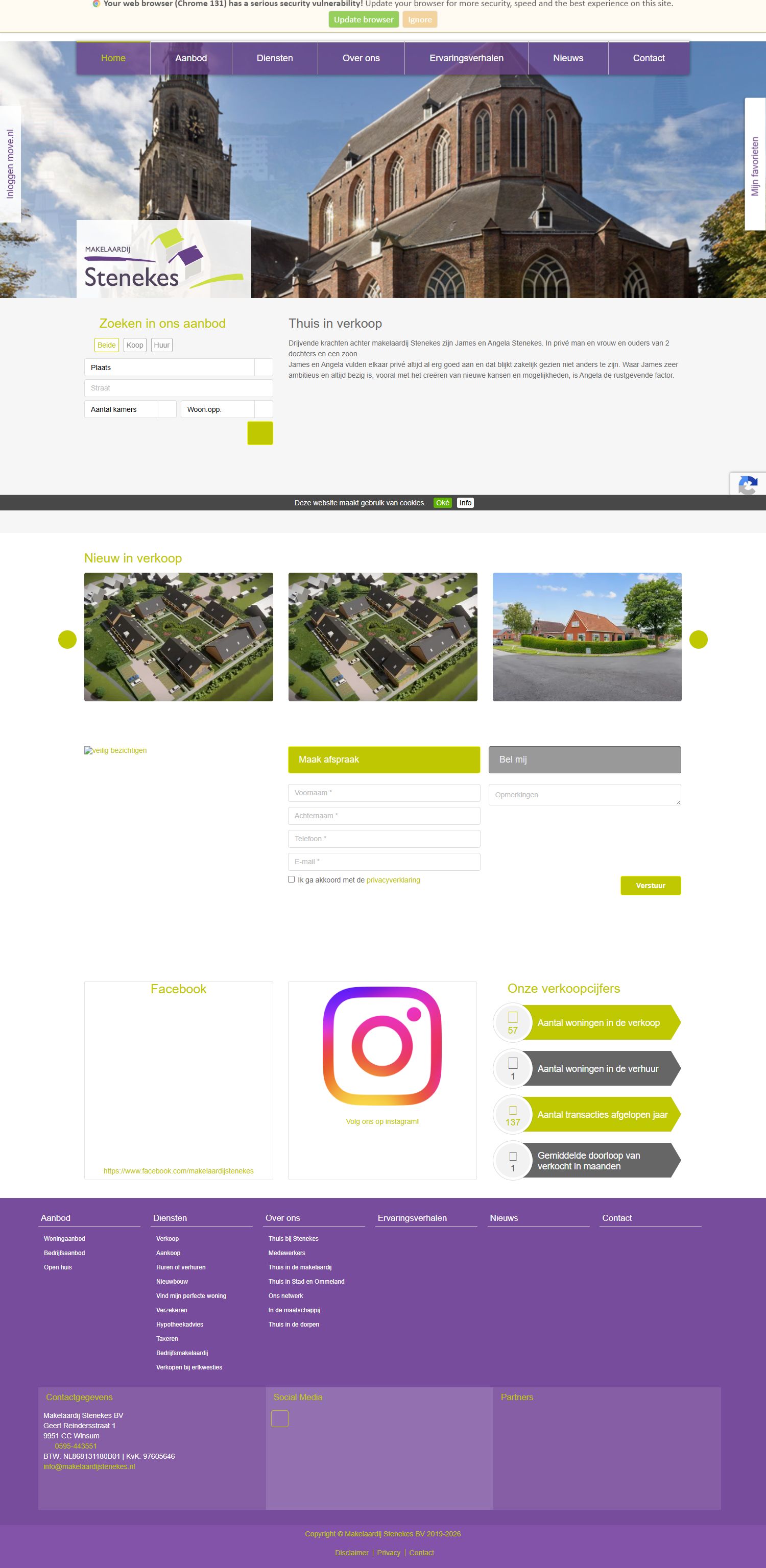 Photo de bureau makelaardij Stenekes