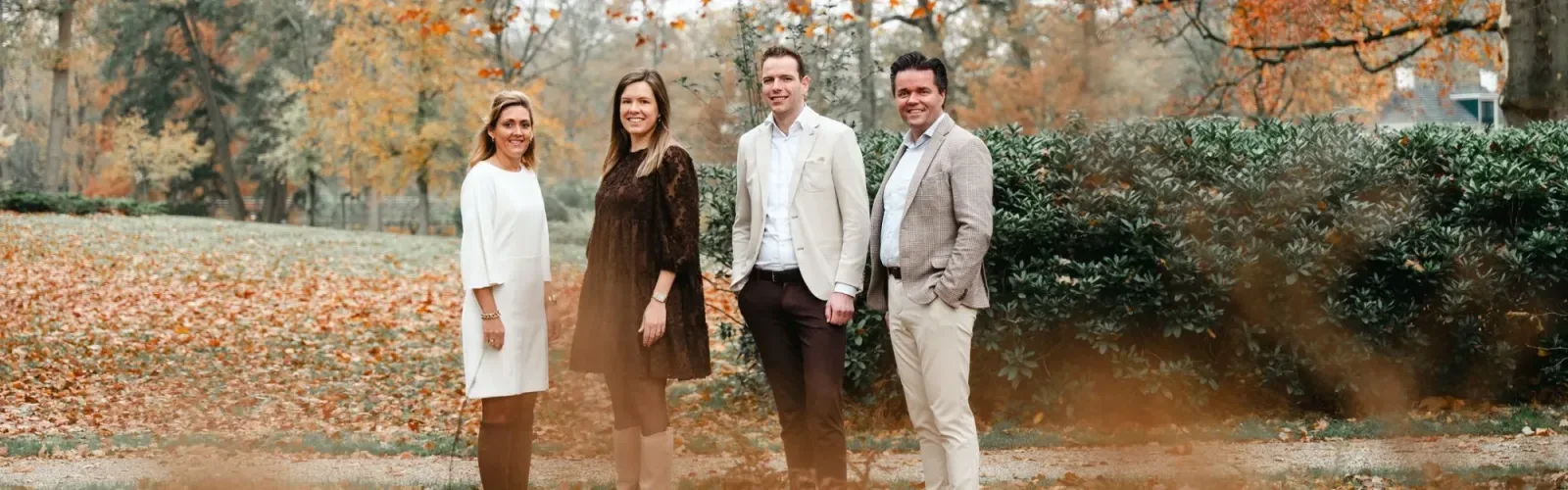 Team foto van Makelaardij Van de Weerd