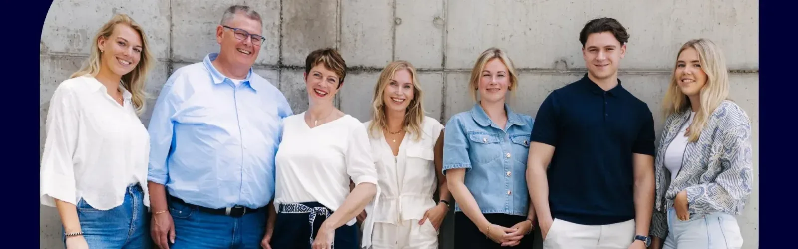 Team foto van Makelaardij Van der Houwen