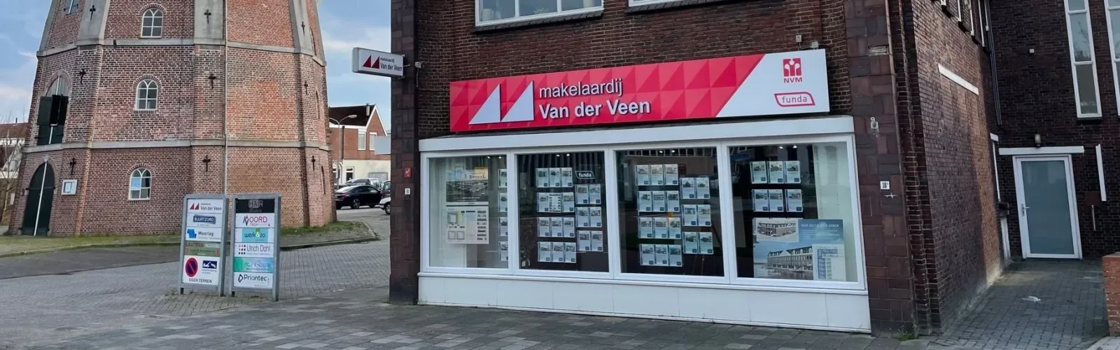Team foto van Makelaardij Van der Veen