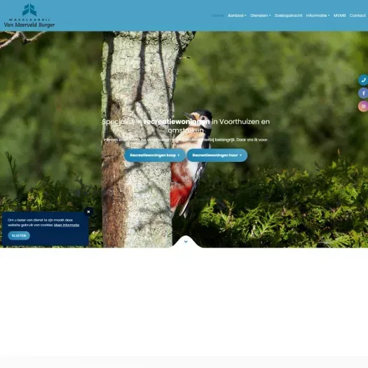 Screenshot der Website von www.mvmb.nl