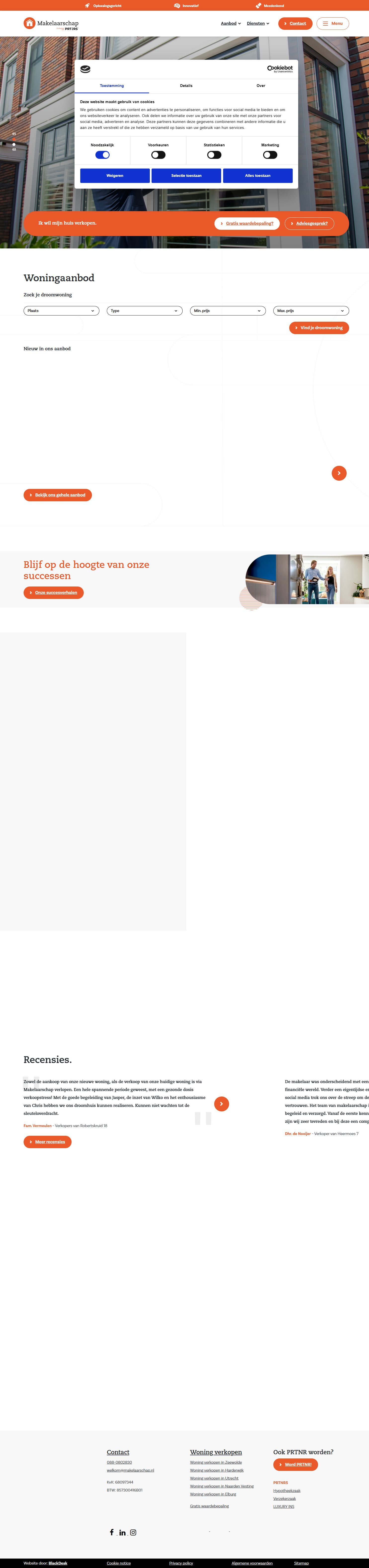 Mannschaftsfoto von Makelaarschap Utrecht