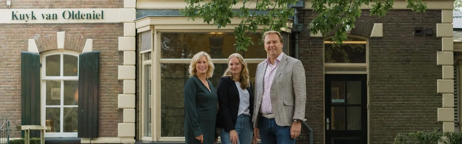 Team foto van Makelaarshuys Kuyk van Oldeniel