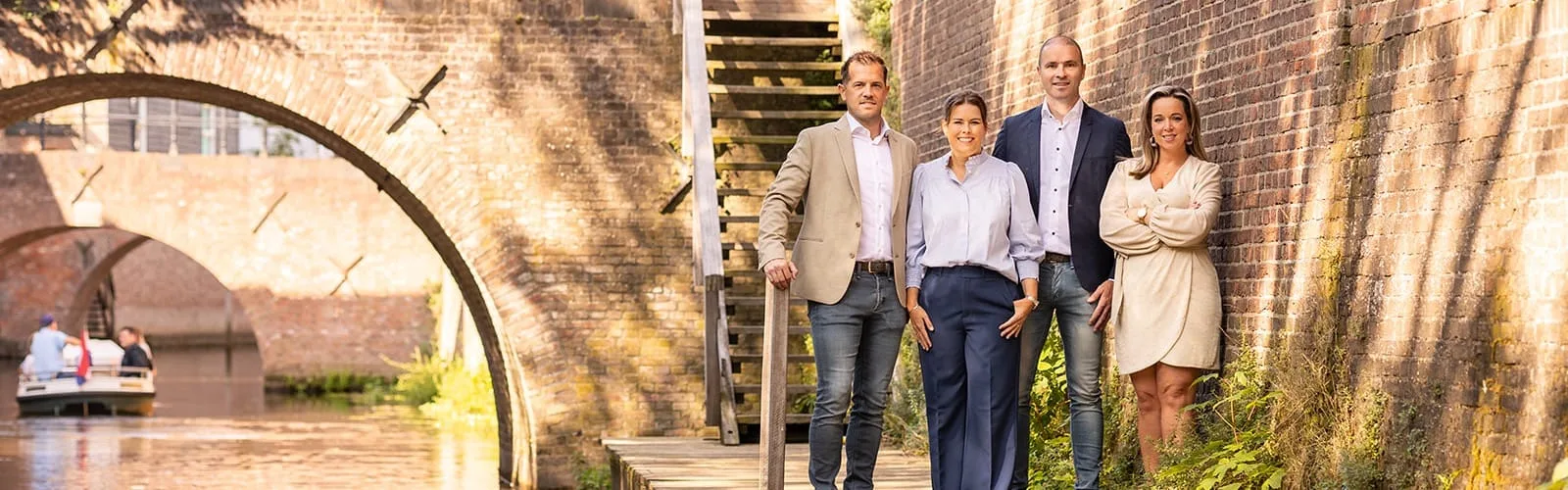 Team foto van Makelaarsoord