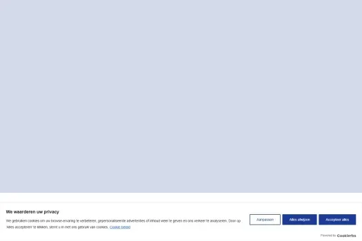 Screenshot of the website of makelaarsunie.nl