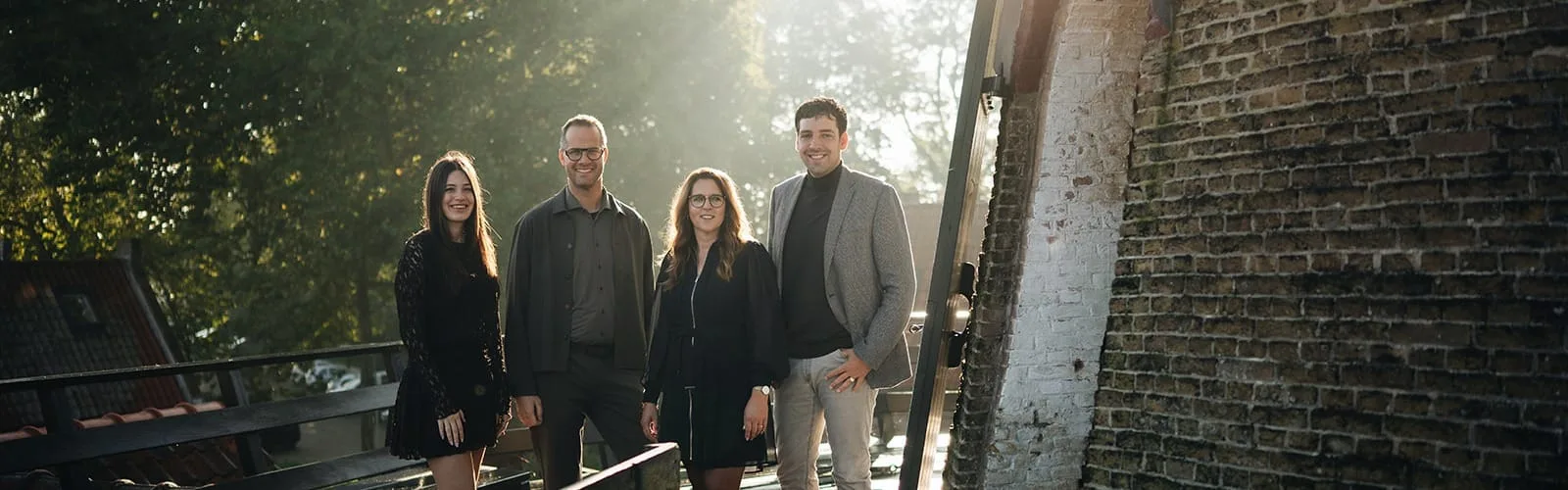 Team foto van Mark Makelaardij