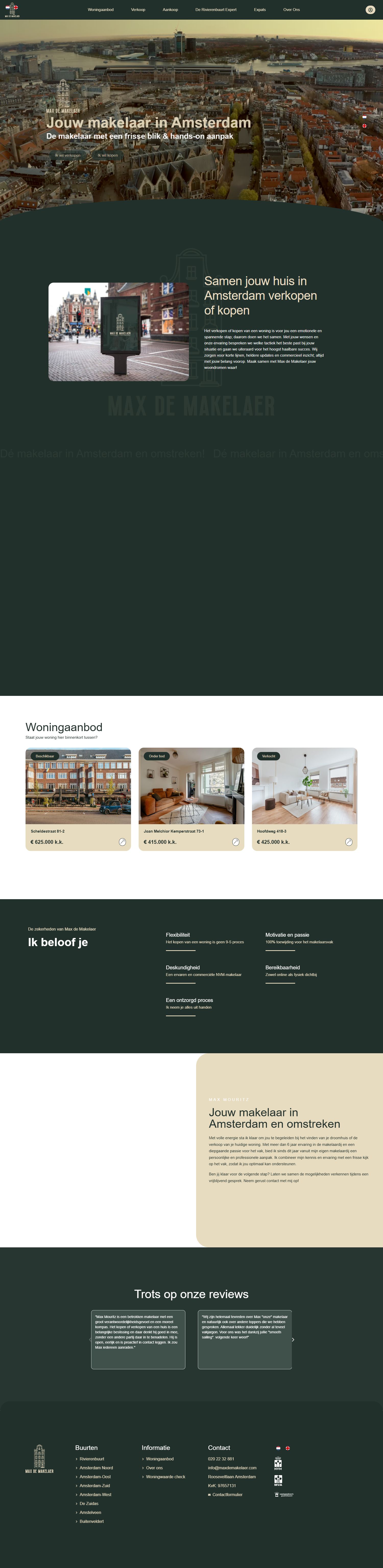 Office photo of Max de Makelaer Amsterdam