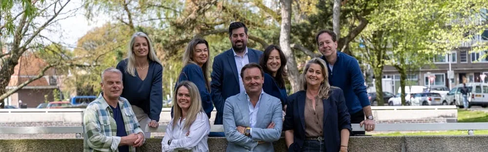 Team foto van Max Makelaars