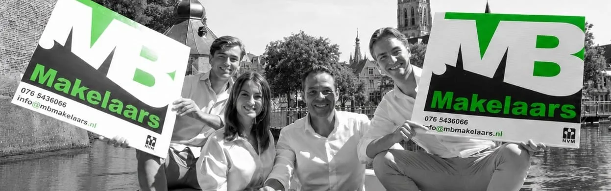 Team foto van MB Makelaars