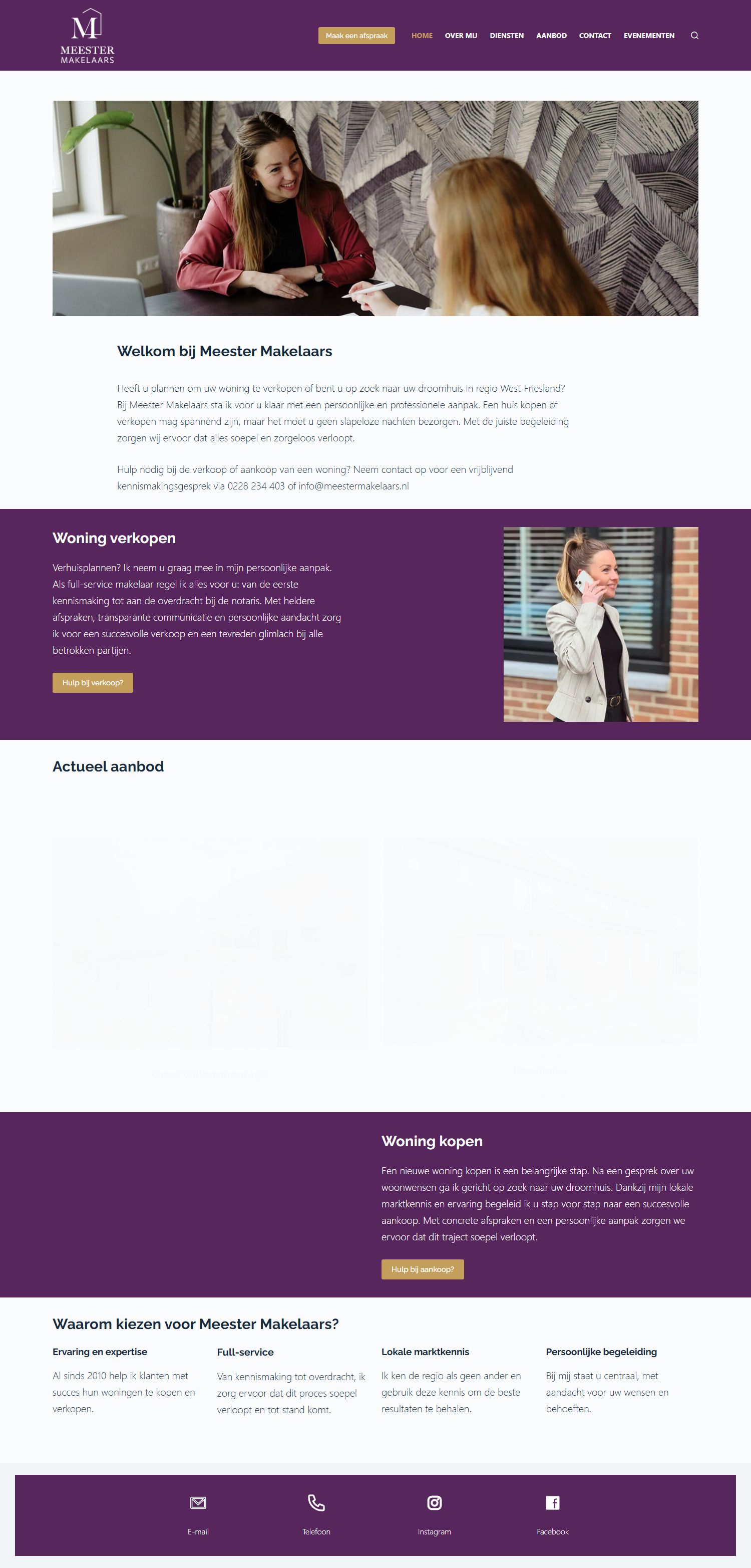 Team photo of Meester Makelaars