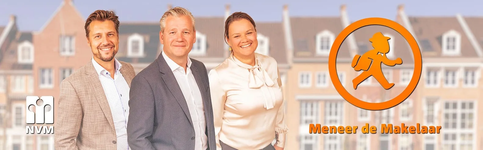 Team foto van Meneer de Makelaar