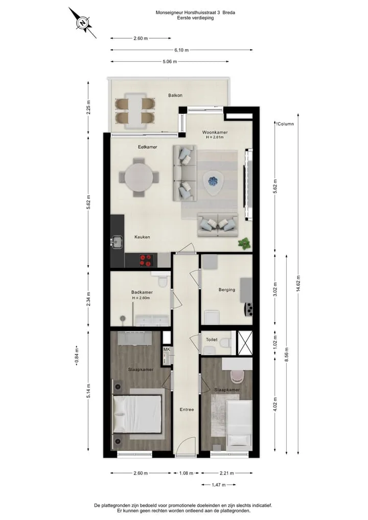 Mgr. Horsthuisstraat 3 B3 Breda thumbnail 27
