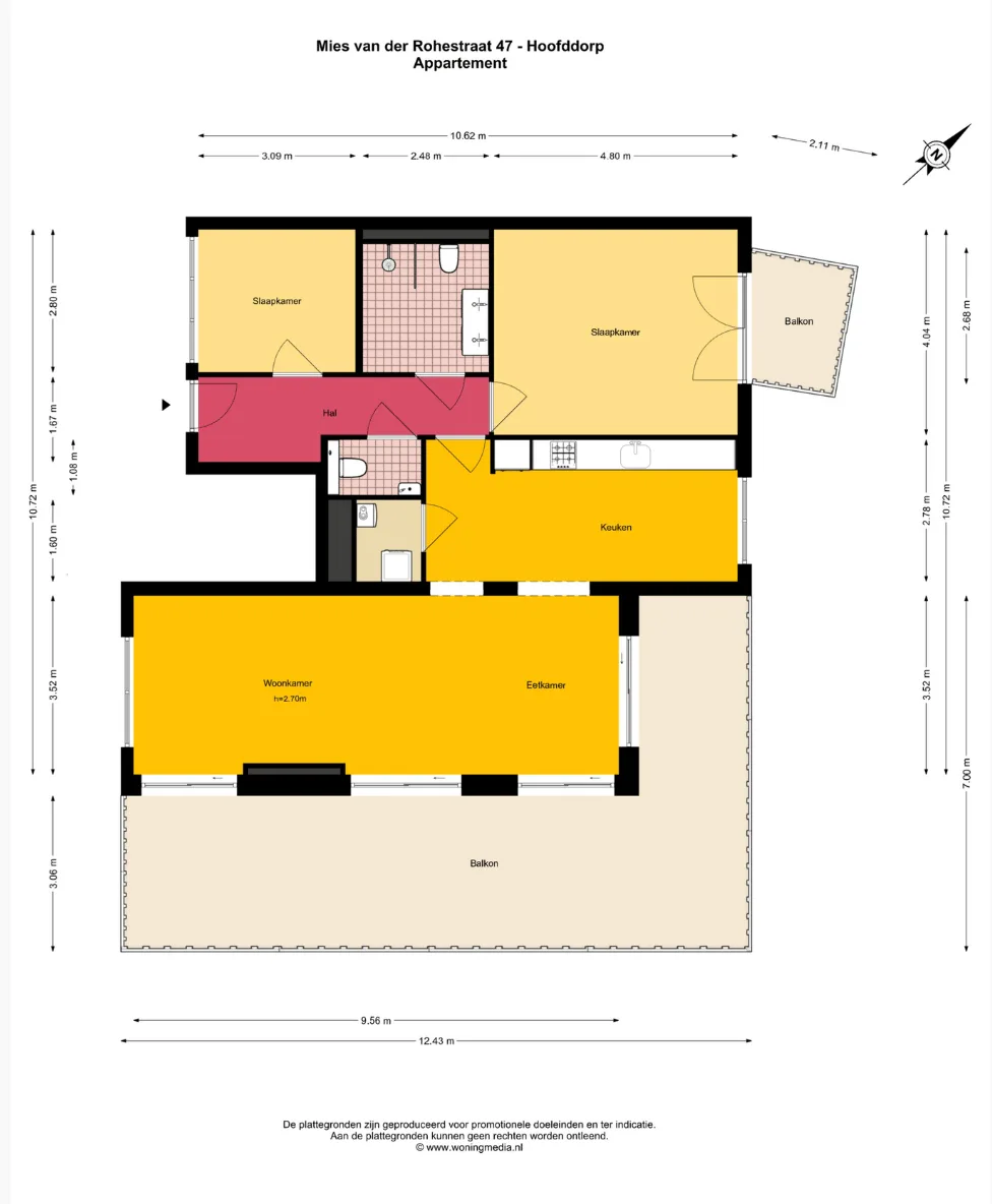 Mies van der Rohestraat 47 Hoofddorp thumbnail 32