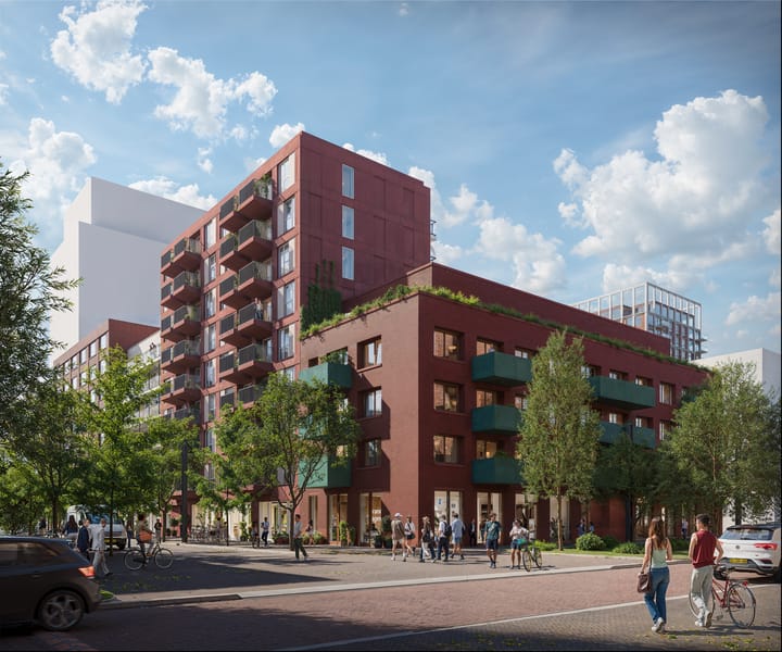 ms. Oslofjordweg 4C-4 in Amsterdam Foto