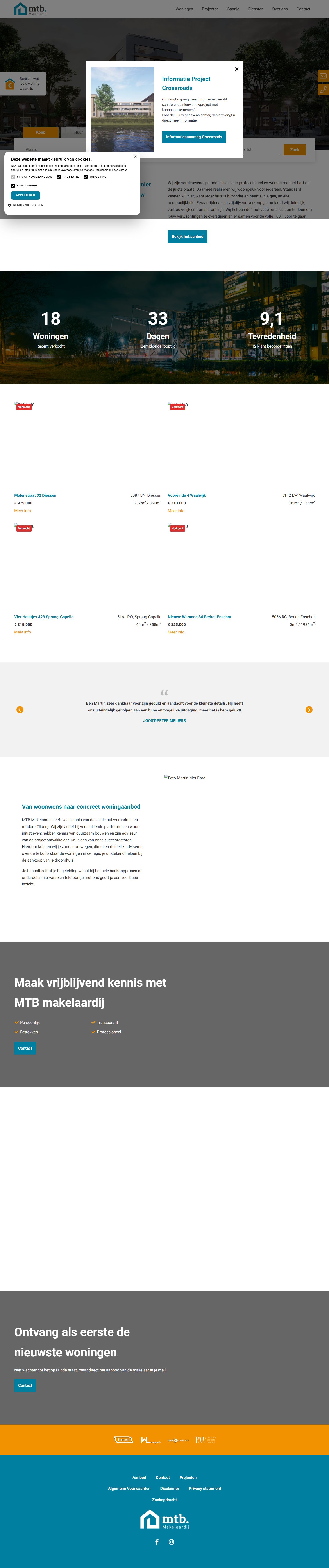 Photo de bureau MTB Makelaardij