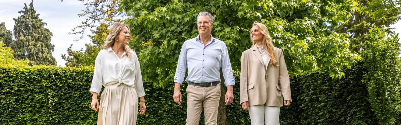 Team foto van MVS makelaardij