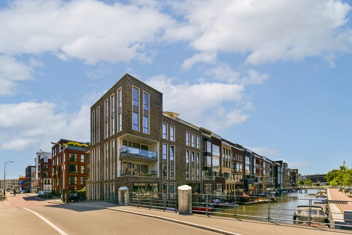 Narva-eiland 129 in Amsterdam foto