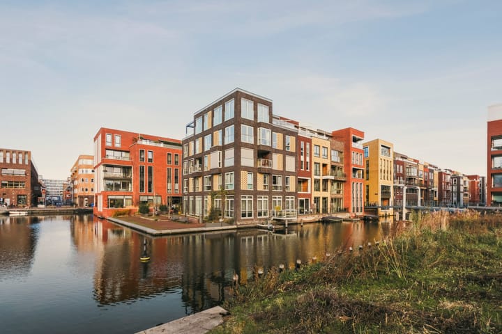 Narva-eiland 22 in Amsterdam Foto