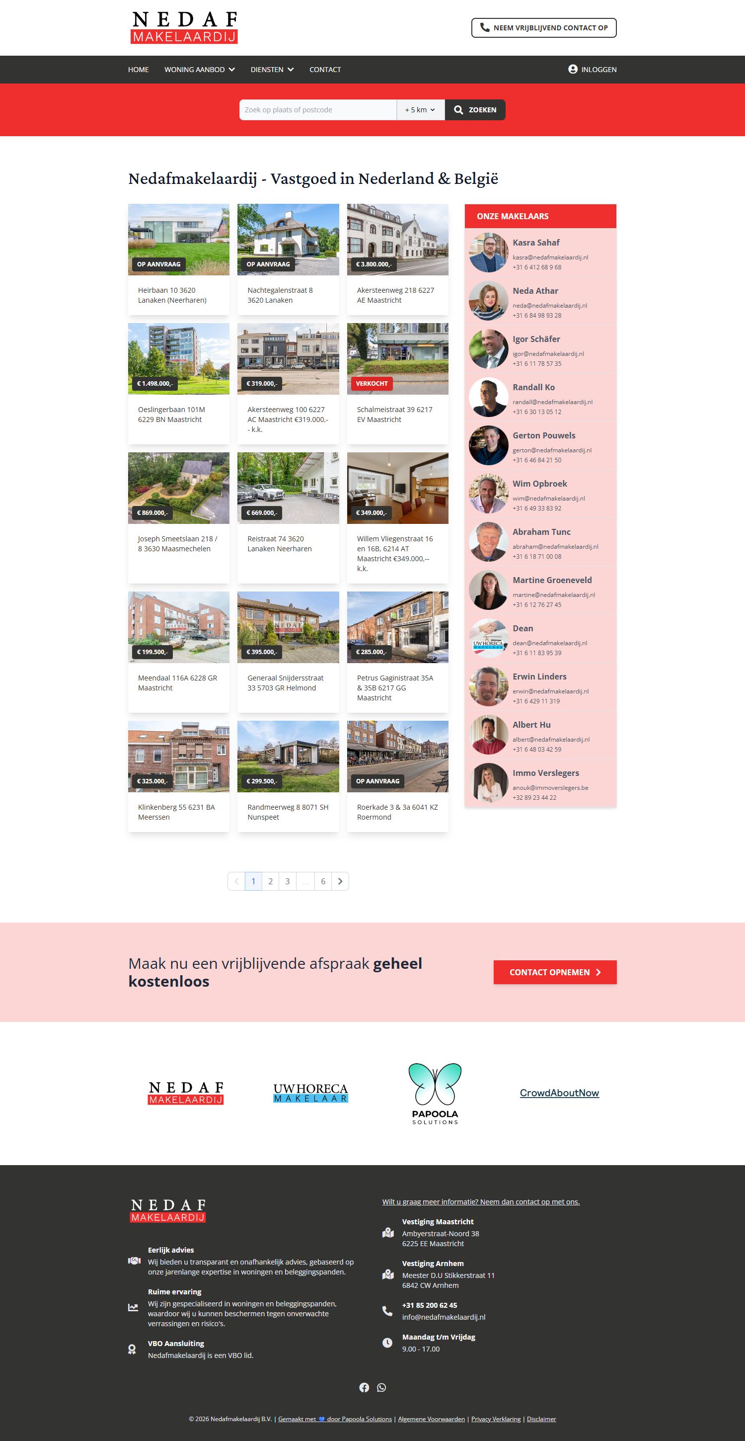 Photo de bureau Nedafmakelaardij