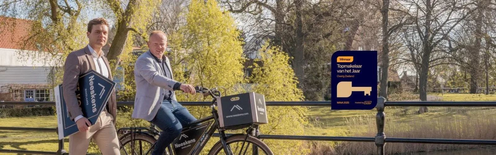Team foto van Neeskens Makelaars