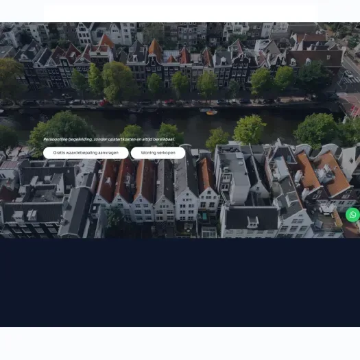 Screenshot der Website von novavitamakelaardij.nl