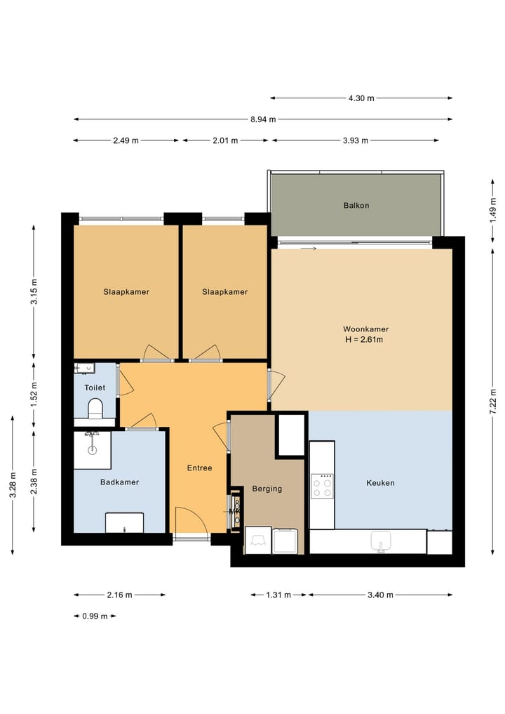 Olivier van Noortstraat 192 en Almere foto