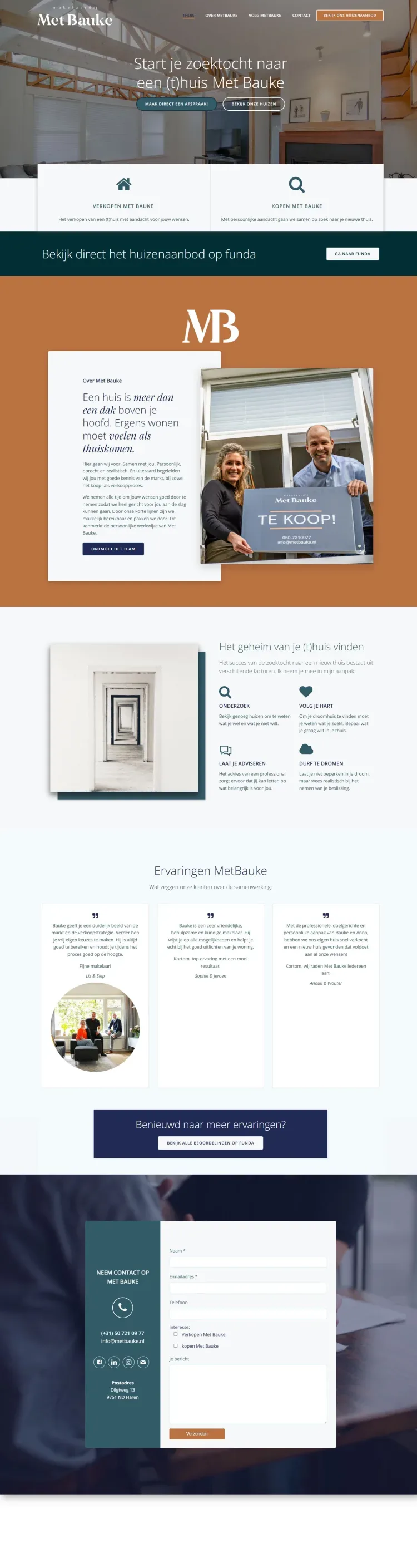 Online Woningbrochure für https://metbauke.nl