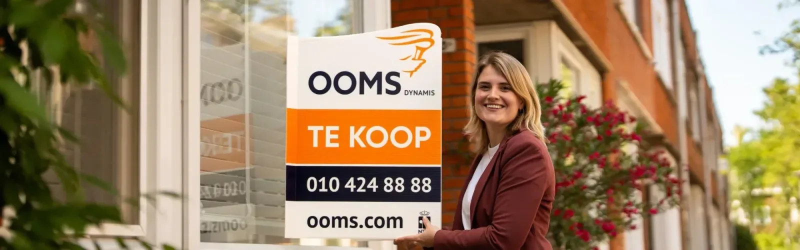 Team foto van Ooms Makelaars Rotterdam
