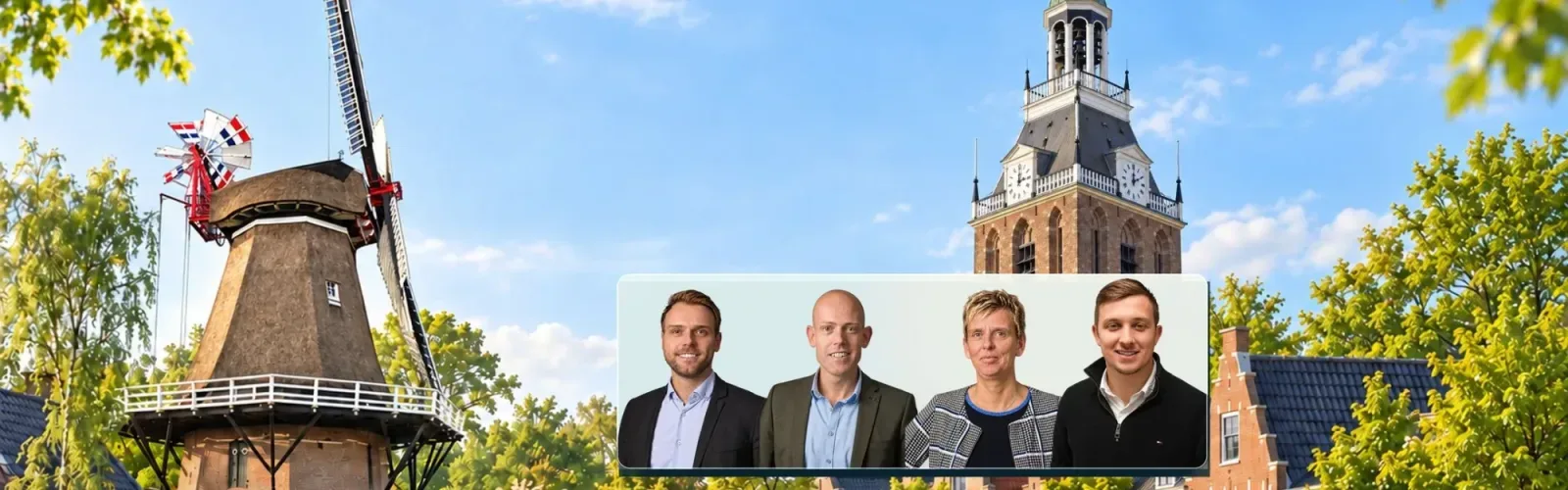 Team foto van Oostergetel Makelaardij | NVM