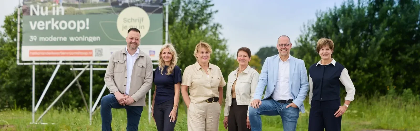 Team foto van Oosterhave Makelaars en Financiële Dienstverlening