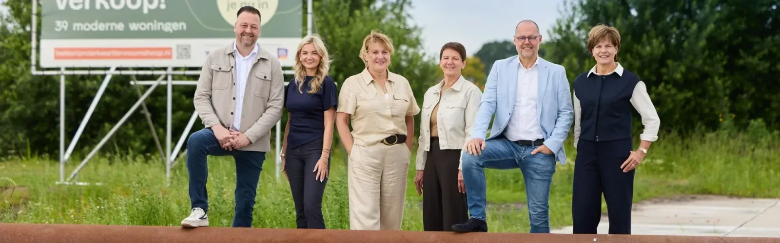 Team foto van Oosterhave Makelaars en Financiële Dienstverlening