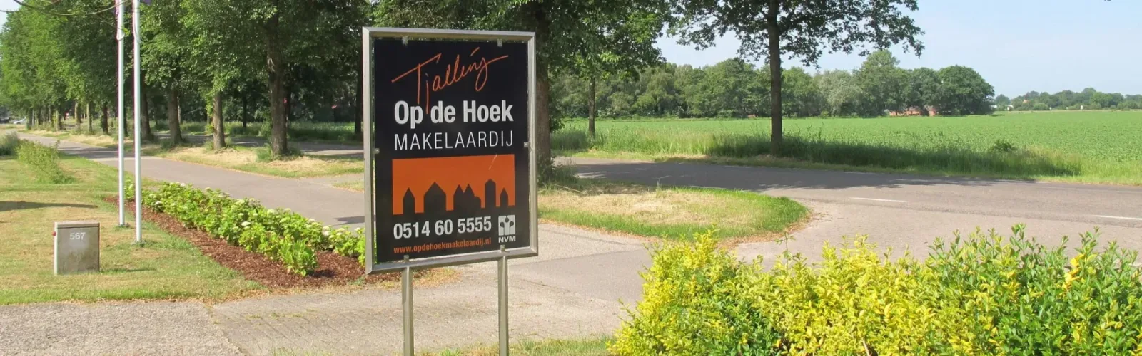 Team foto van Op de Hoek Makelaardij